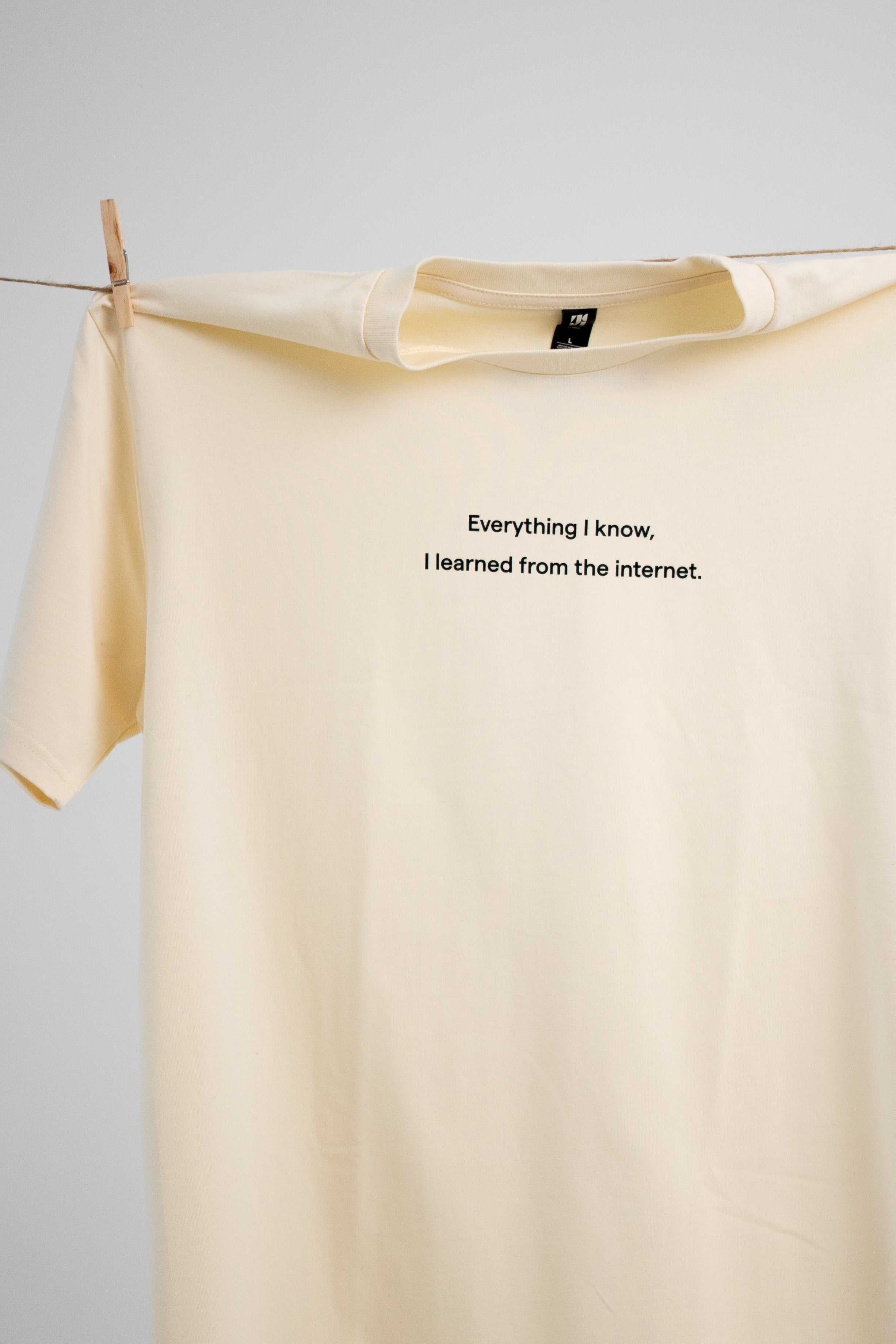 Everything I know t-shirt
