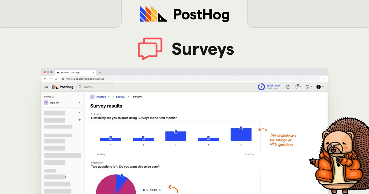 Surveys - PostHog