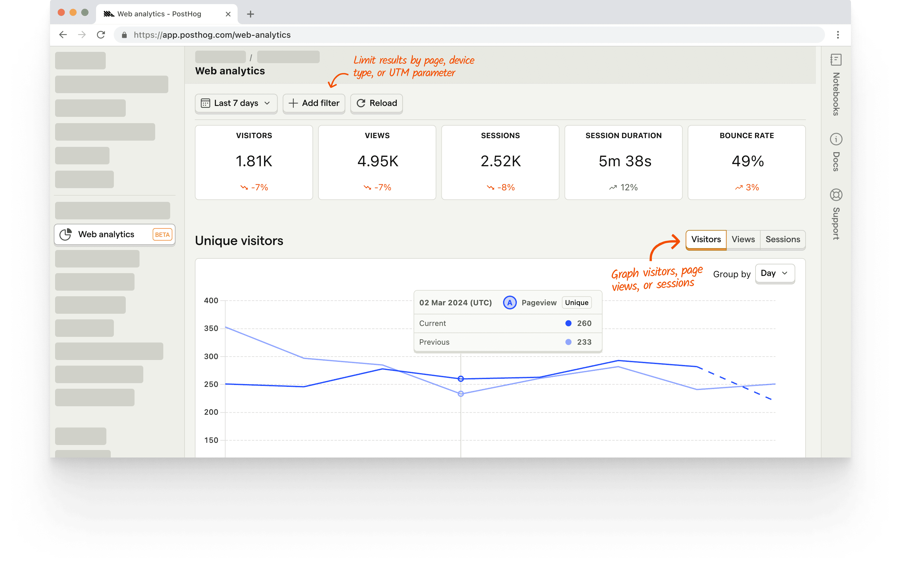 Web Analytics PostHog Web Analytics PostHog